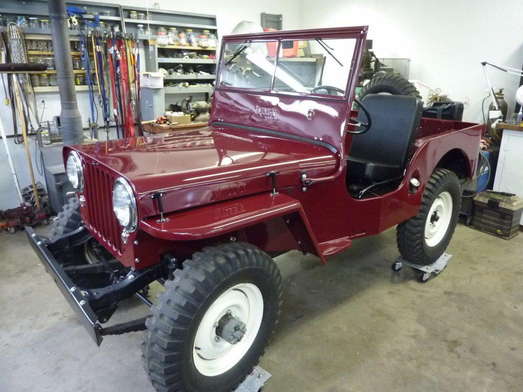 1948 Willys CJ2A Jeep Completely Restored