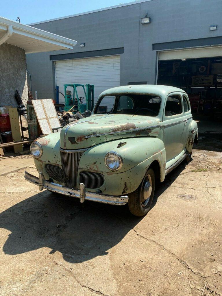 1941 Ford 2 Door Sedan Barn Find