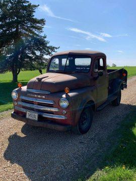 1948 Dodge B-1-C Pickup Red RWD Manual for sale