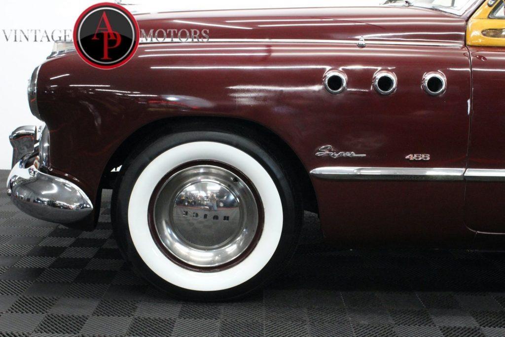 1949 Buick Super Woodie Wagon Restored A/C V8