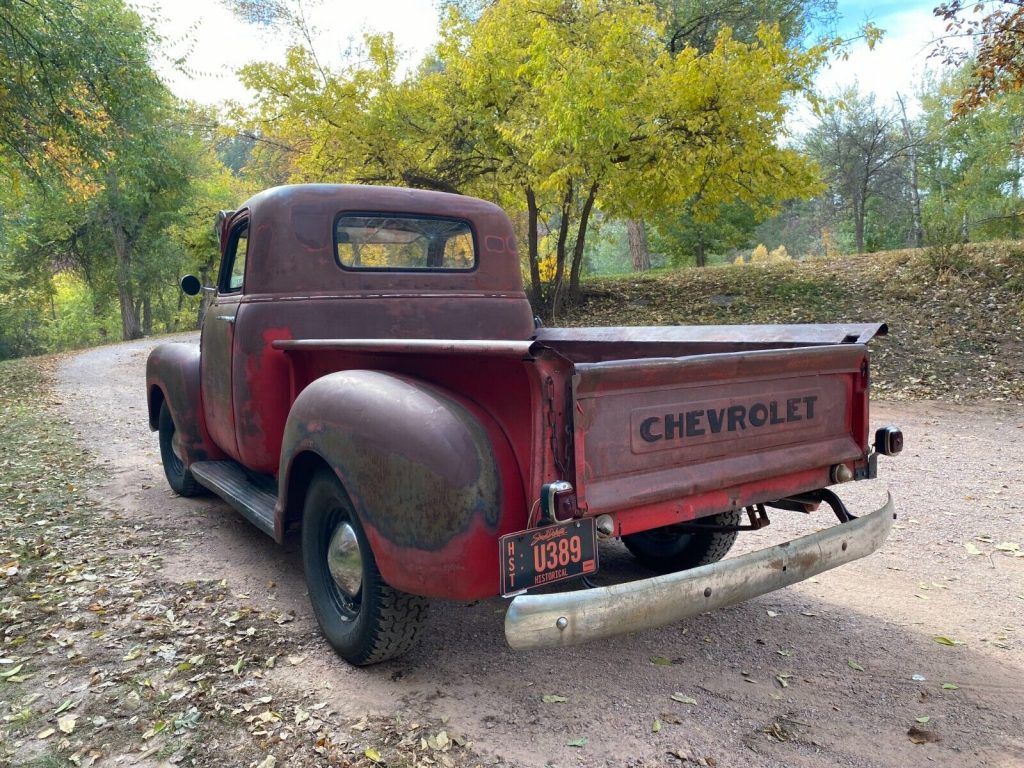 1949 Chevrolet half ton short box pickup