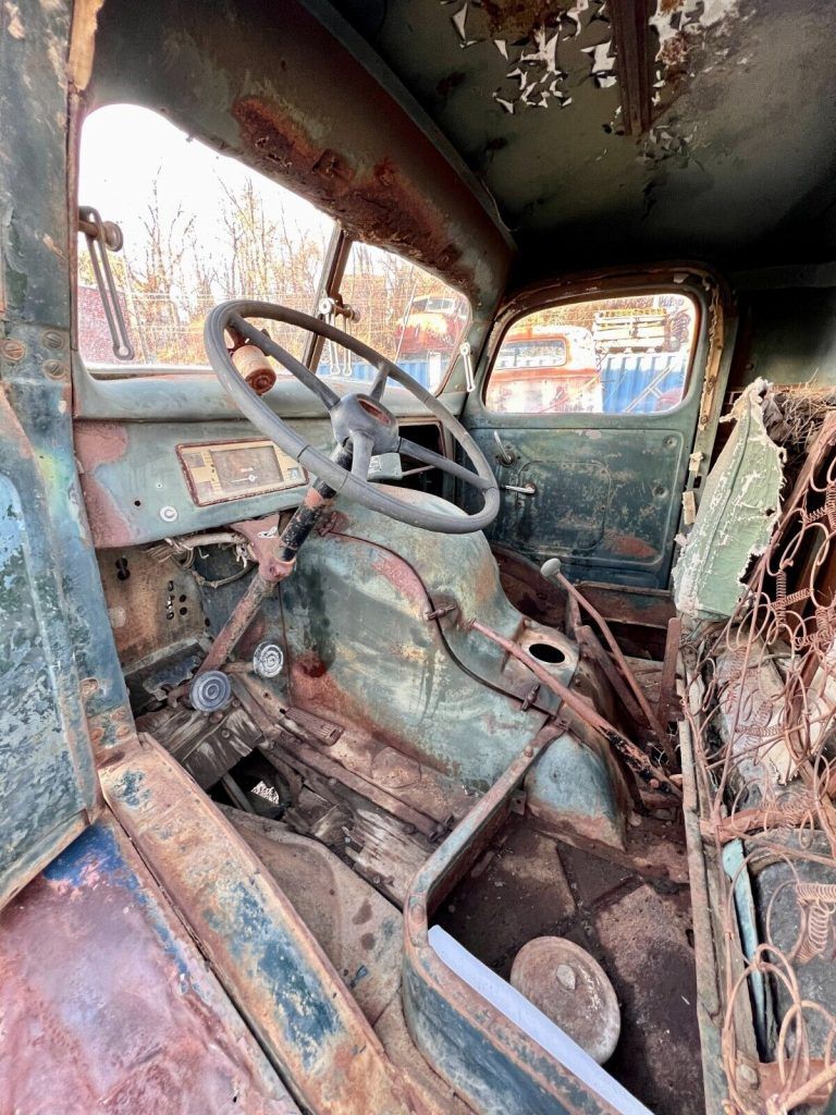 1946 Ford COE Snub Nose Patina Truck