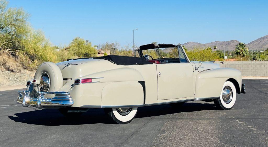 1948 Lincoln Continental 17153 Miles Sea Gull Gray Cabriolet Convertible