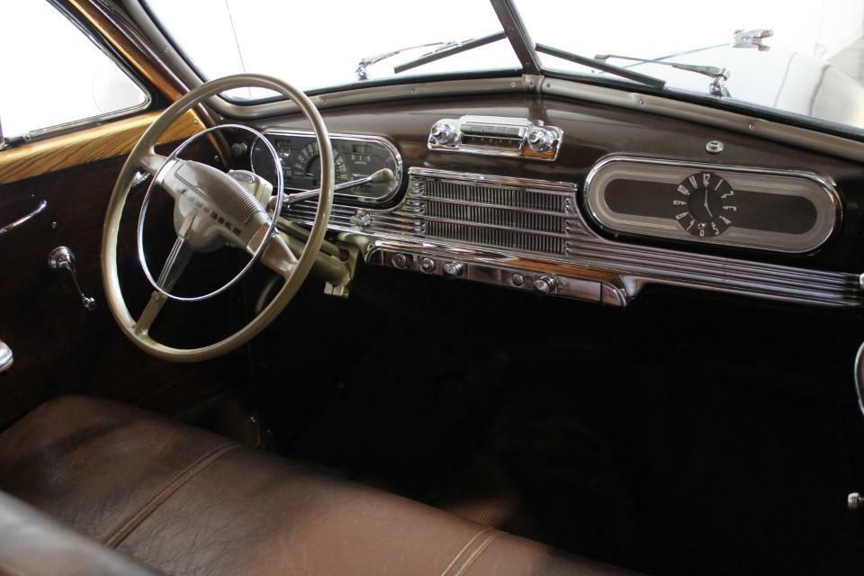 1948 Oldsmobile Dynamic 68 Inline 6 Cylinder Woody Wagon Black