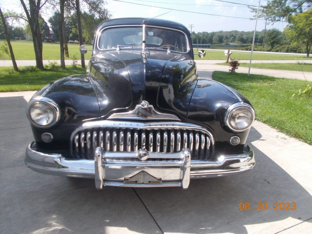 1947 Buick Special Eight with the Fireball 8 Dynaflash
