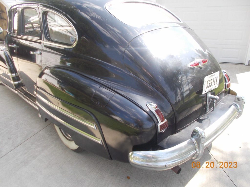 1947 Buick Special Eight with the Fireball 8 Dynaflash